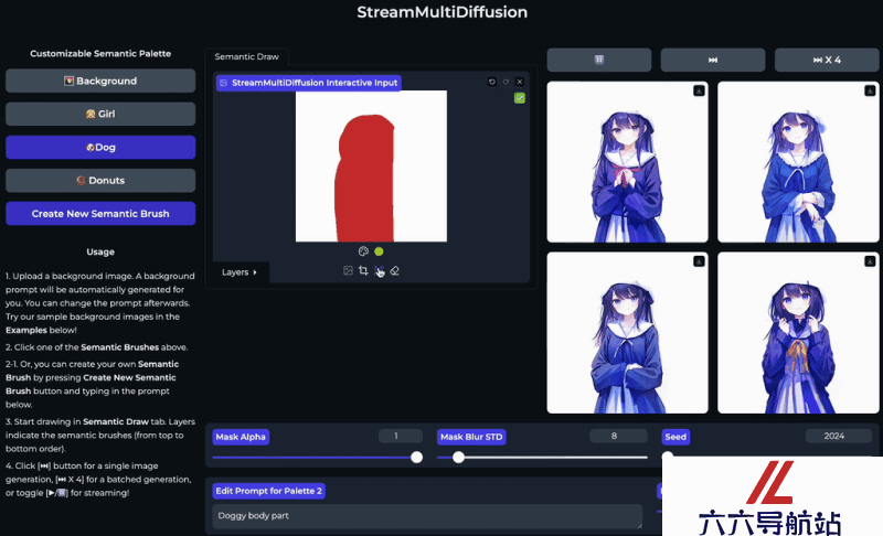 StreamMultiDiffusion