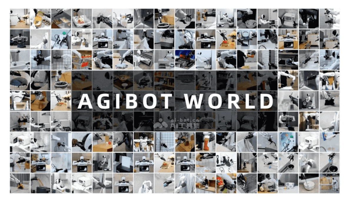 AgiBot World – 智元机器人开源的百万真机数据集